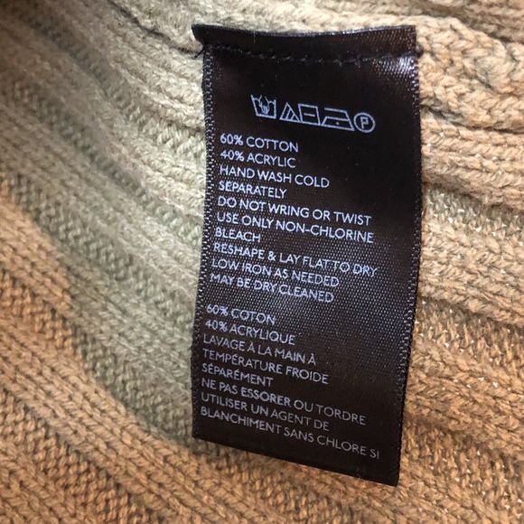 Urban Outfitters Lou Mock Neck Sweater Womens MEDIUM Olive Green Oversized Boxy - Picture 7 of 7